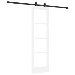 Porte Coulissante avec Matériel ORKDAL Blanche 61x198,5 cm 