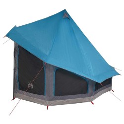 Tente Familiale Tipi Bleue 6 Personnes Imperméable 