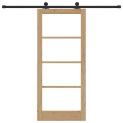 Porte coulissante avec kit de quincaillerie 'ORKDAL'86x198.5 cm 
