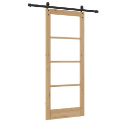Porte coulissante avec quincaillerie 'ORKDAL'83x202 cm 