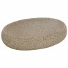 Vasque à poser sable ovale 59x40x15 cm céramique 