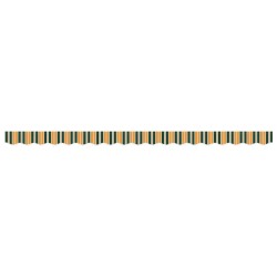 Store d’extérieur 4 m en vert et jaune 3.8x0.2 m 