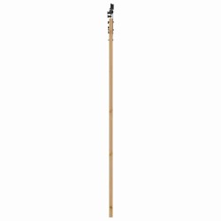 Ensemble de Porte Coulissante avec Matériel 93x211 cm Bois de Pin Massif 