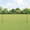 Poteaux de clôture 22 pcs U-Channel Gris 140 cm en acier 