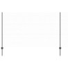Poteaux de clôture 22 pcs U-Channel Gris 140 cm en acier 