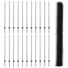 Poteaux de clôture 22 pcs U-Channel Gris 140 cm en acier 