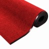 Tapis de porte lavable rouge 120x400 cm 