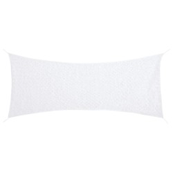 Filet de camouflage avec sac de rangement 312x140 cm blanc 