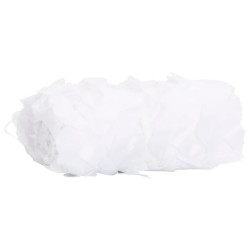 Filet de camouflage avec sac de rangement 312x140 cm blanc 