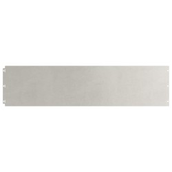 Bordures de pelouse 20 pcs 25x103 cm acier inoxydable 