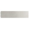 Bordures de pelouse 20 pcs 25x103 cm acier inoxydable 