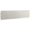 Bordures de pelouse 20 pcs 25x103 cm acier inoxydable 