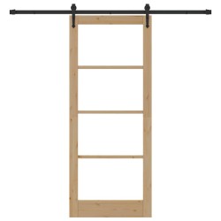 Porte coulissante avec set de quincaillerie 'ORKDAL'86x211 cm 