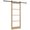 Porte coulissante avec set de quincaillerie 'ORKDAL'86x211 cm 