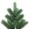 Sapin de Noël artificiel Nordmann avec LED et boules Vert 210cm 