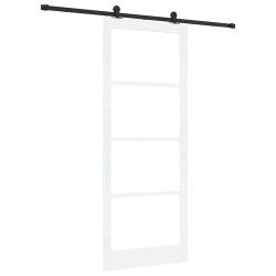 Porte coulissante avec le kit de quincaillerie 'ORKDAL'blanche 93x232 cm 