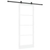 Porte coulissante avec le kit de quincaillerie 'ORKDAL'blanche 93x232 cm 