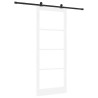 Porte coulissante avec le kit de quincaillerie 'ORKDAL'blanche 93x232 cm 