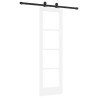 Porte coulissante avec kit de quincaillerie "ORKDAL" Blanche 61x198,5 cm 