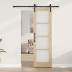 Porte coulissante avec quincaillerie 'ORKDAL'61x198.5 cm 