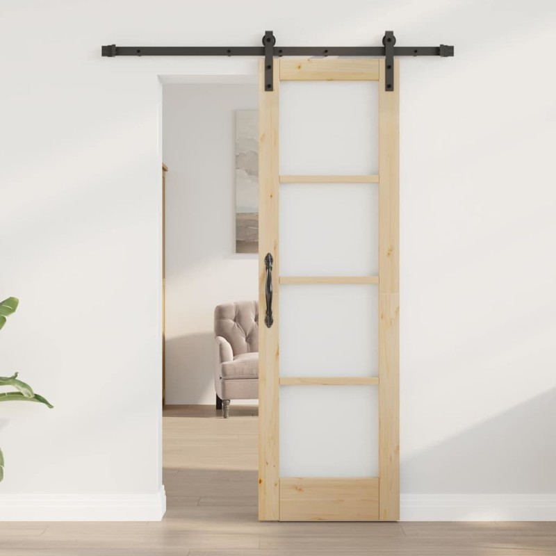 Porte coulissante avec quincaillerie 'ORKDAL'61x198.5 cm 