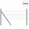 Clôture Hexagonale Grise 0,4x100 m Acier 
