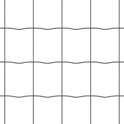 Clôture Euro Grise 0.4x10 m Acier 