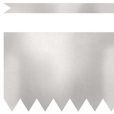 Bordures de Jardin 20 pcs 100x0.5x30 cm Acier Inoxydable 