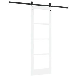 Porte coulissante ORKDAL Blanc 73.5x211 cm avec kit de quincaillerie 