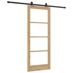Porte coulissante avec kit de quincaillerie "ORKDAL" 83x202 cm 