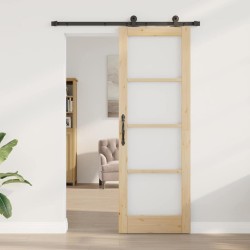 Porte Coulissante avec Quincaillerie 'ORKDAL'73,5x211 cm 