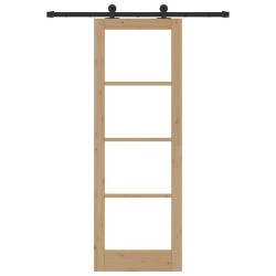 Porte Coulissante avec Quincaillerie 'ORKDAL'73,5x211 cm 
