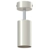 Projecteur de plafond à 1 voie réglable GU10 en nickel brossé 