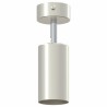 Projecteur de plafond à 1 voie réglable GU10 en nickel brossé 