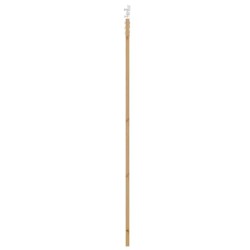 Porte Coulissante avec Kit de Matériel 93x232 cm en Bois Massif de Pin 
