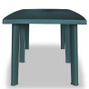 Table de jardin Vert 210 x 96 x 72 cm Plastique 