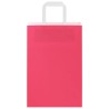 Sacs en papier 50 pcs avec poignées rose 21x11x31 cm 