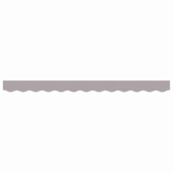 Auvent gris clair pour cadre de 3 m 2.8x0.2 m 