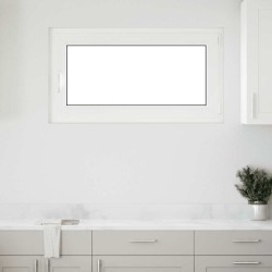 Fenêtre de sous-sol« RISOR » 110 x 70 cm oscillo-battante DIN droite blanche 
