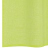 Rideaux en voile avec passants 2 pcs vert pomme 