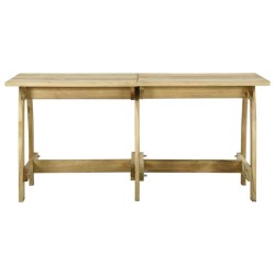 Table de jardin 160x74x75 cm Bois de pin imprégné 