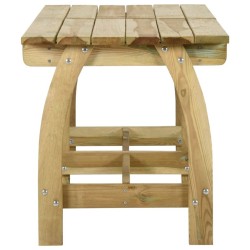 Table de jardin 160x74x75 cm Bois de pin imprégné 