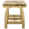 Table de jardin 160x74x75 cm Bois de pin imprégné 