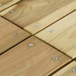 Table de jardin 160x74x75 cm Bois de pin imprégné 
