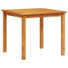 Ensemble de salle à manger d'extérieur 3 pcs 90 x 90 x 74 cm 