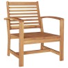 Chaises de jardin 2 pcs Marron 60 x 65 x 76.5 cm 