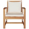 Chaises de jardin 2 pcs Marron 60 x 65 x 76.5 cm 