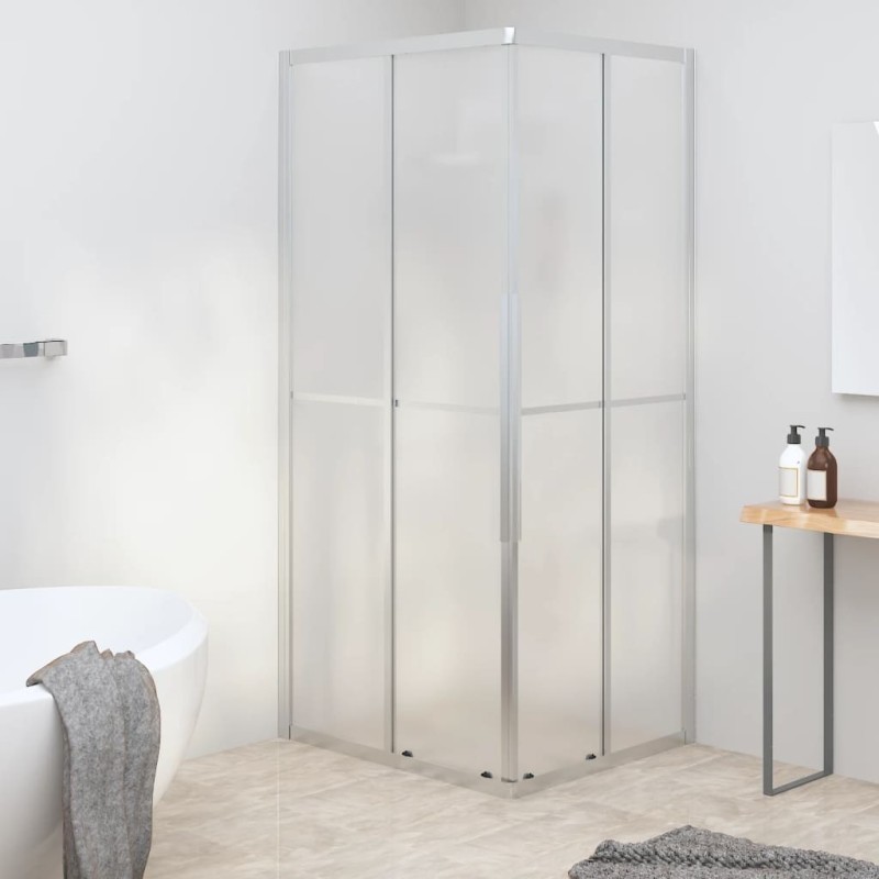 Cabine de douche ESG dépoli 80x70x180 cm 