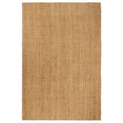 Tapis rectangulaire Naturel 200x300 cm Jute 