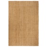 Tapis rectangulaire Naturel 200x300 cm Jute 